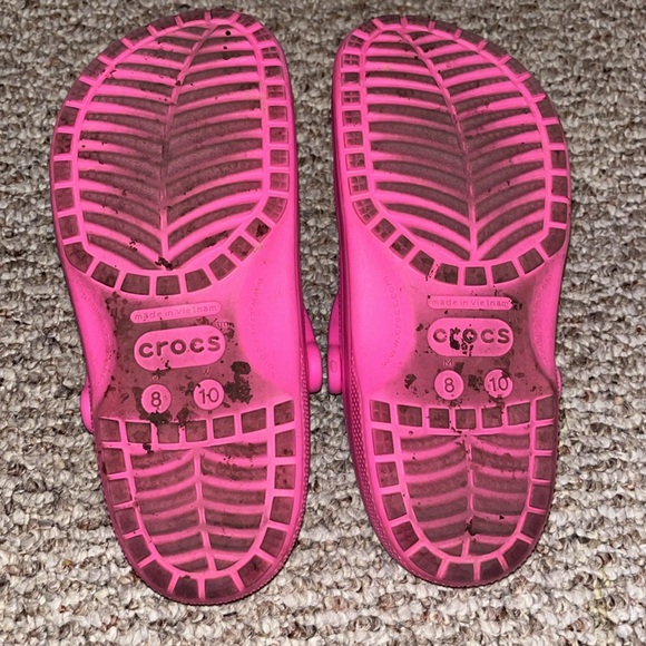 CROCS PINK M 8 W 10 - Picture 12 of 12
